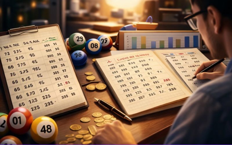 Bảng thống kê kết quả dùng để phân tích bạc nhớ lô đề miền Bắc