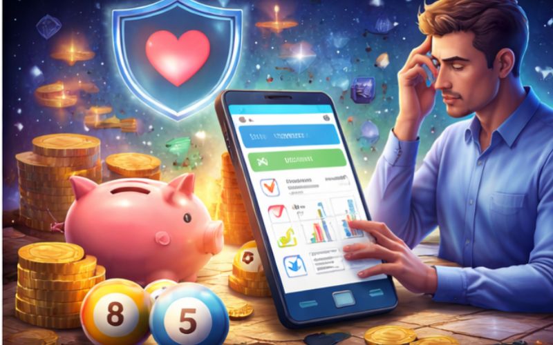 Người chơi giữ bình tĩnh khi tham gia lô đề online