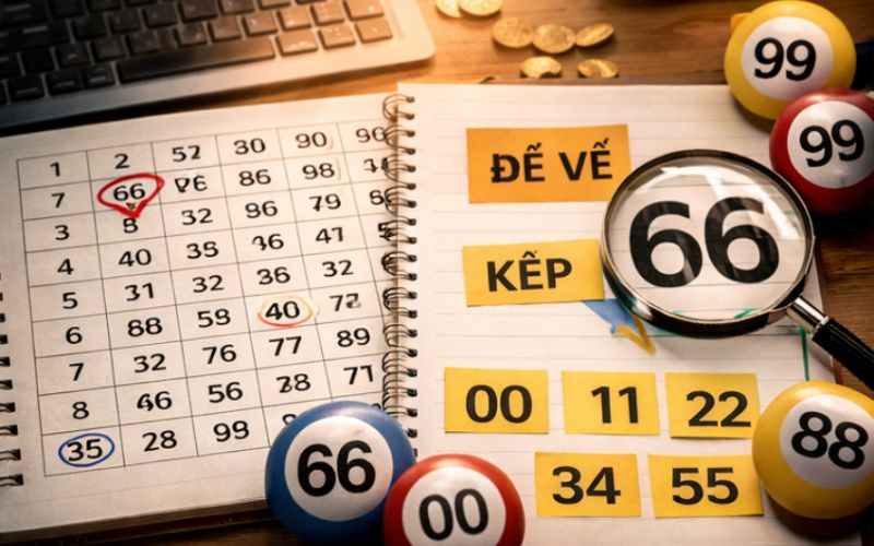 Các cặp số lô đề xuất hiện cùng nhau trong bảng kết quả