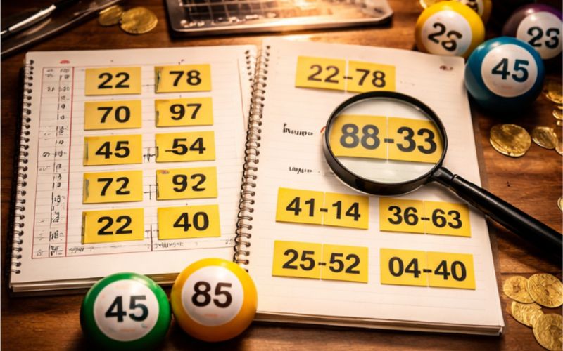 Thống kê các cặp số kép lô đề để phân tích quy luật