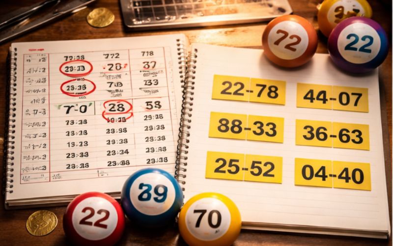 Các cặp số lô đề xuất hiện cùng nhau trong bảng kết quả